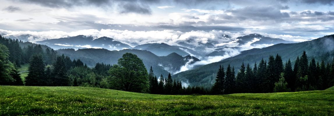 Morgenstimmun an einem besonderen Seminarort auf 1100m Seehöe